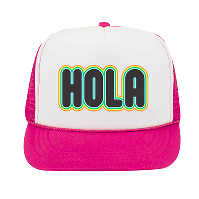 Hola trucker hat