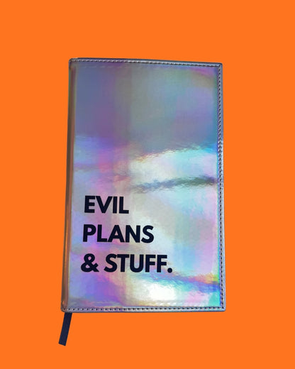 Evil Plans & Stuff Notebook Journal