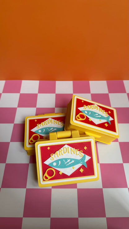 Retro Sardine Tin