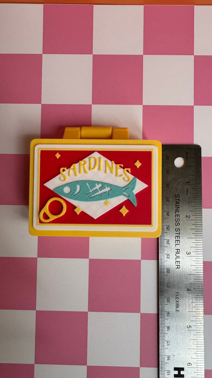 Retro Sardine Tin