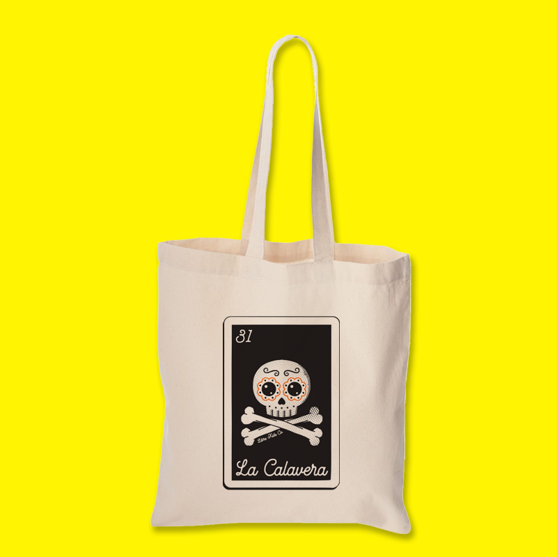 La Calavera (sugar skull) Tote Bag